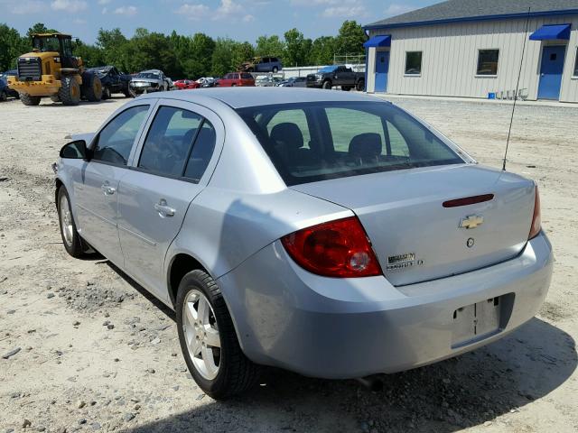 1G1AF5F59A7195018 - 2010 CHEVROLET COBALT 2LT SILVER photo 3