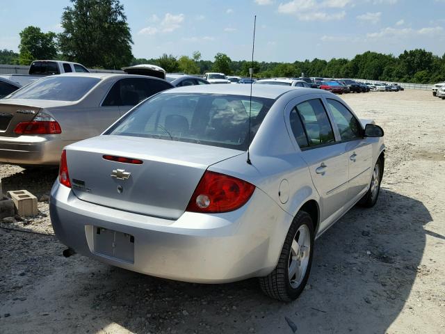 1G1AF5F59A7195018 - 2010 CHEVROLET COBALT 2LT SILVER photo 4