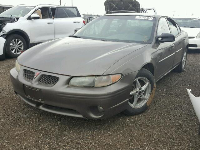 1G2WK52J02F200257 - 2002 PONTIAC GRAND PRIX BROWN photo 2