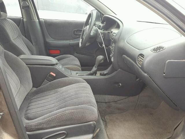 1G2WK52J02F200257 - 2002 PONTIAC GRAND PRIX BROWN photo 5