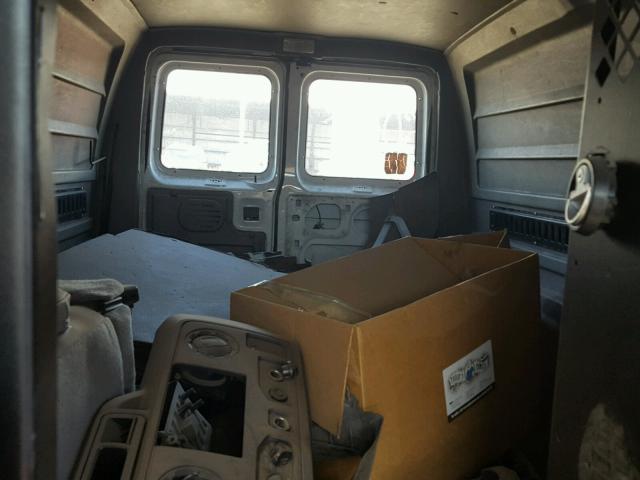 1FTNE2EW7ADA49321 - 2010 FORD ECONOLINE WHITE photo 6