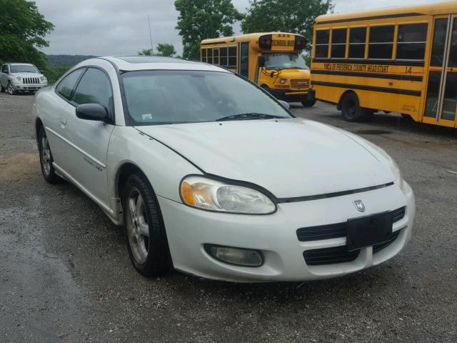 4B3AG52H51E069352 - 2001 DODGE STRATUS R/ WHITE photo 1