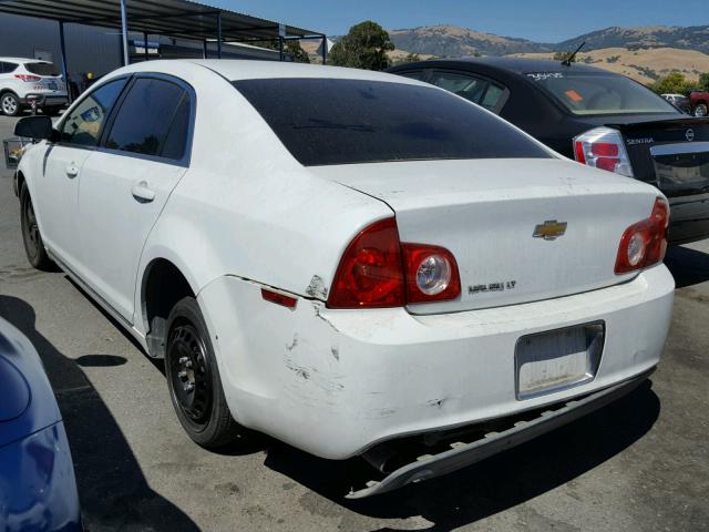 1G1ZC5EB0AF284825 - 2010 CHEVROLET MALIBU 1LT 白色 照片 3