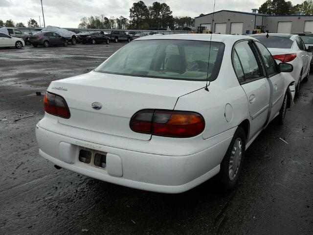 1G1ND52JXY6113050 - 2000 CHEVROLET MALIBU WHITE photo 4