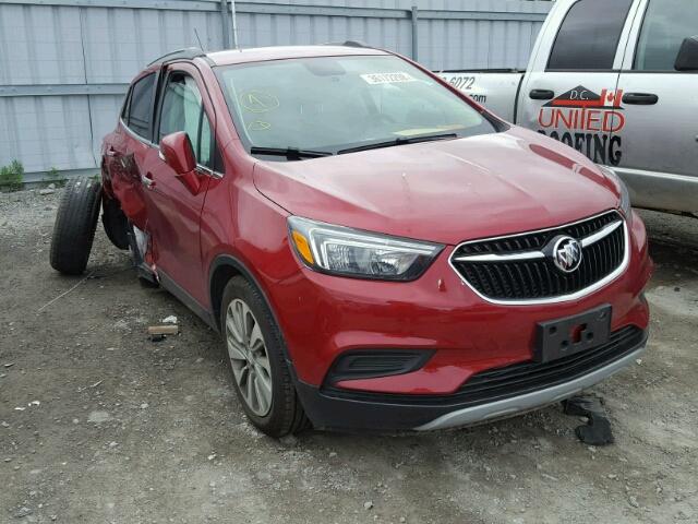 KL4CJASB0HB129087 - 2017 BUICK ENCORE PRE RED photo 1