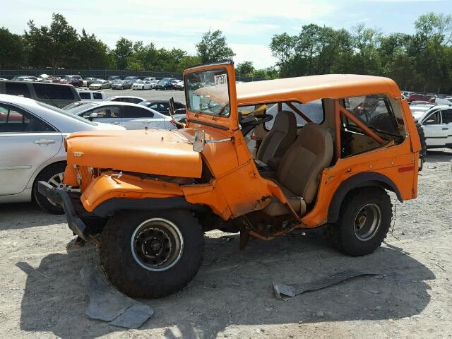 J7F93EH085443 - 1977 JEEP CJ7 ORANGE photo 9