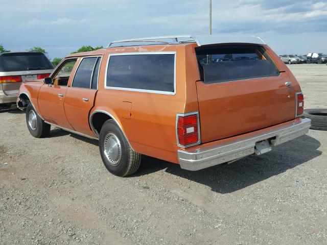 1L35G9J213931 - 1979 CHEVROLET IMPALA WGN TAN photo 3