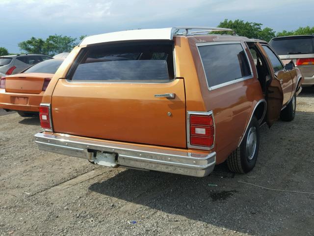 1L35G9J213931 - 1979 CHEVROLET IMPALA WGN TAN photo 4