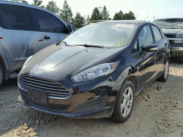 3FADP4BJXGM208135 - 2016 FORD FIESTA SE BLACK photo 2