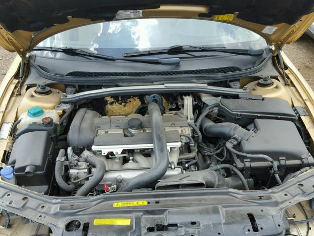 YV1RS53DX12000262 - 2001 VOLVO S60 T5 GOLD photo 7