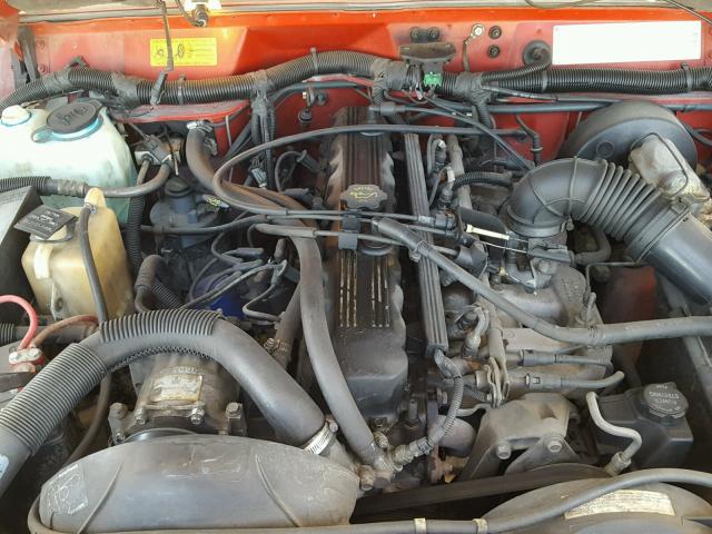 1J4FT58S7NL113075 - 1992 JEEP CHEROKEE L RED photo 7