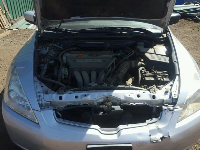 1HGCM56895A024649 - 2005 HONDA ACCORD EX SILVER photo 7