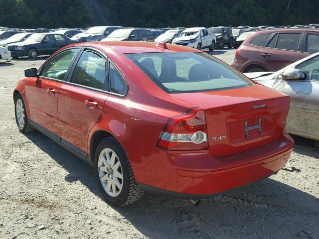 YV1MS682762209604 - 2006 VOLVO S40 T5 RED photo 3