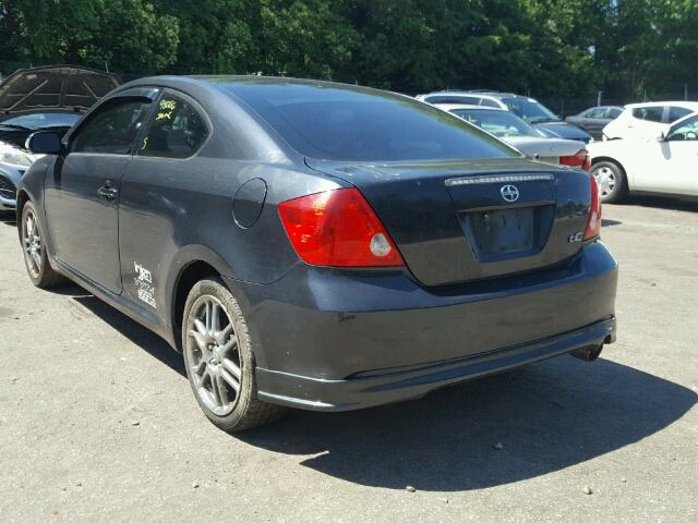 JTKDE177150008703 - 2005 TOYOTA SCION TC 灰色 照片 3