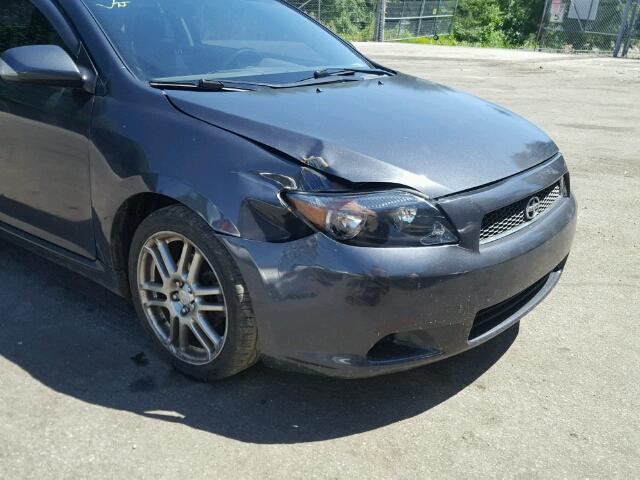 JTKDE177150008703 - 2005 TOYOTA SCION TC 灰色 照片 9