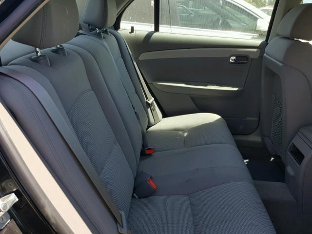 1G1ZF57599F112660 - 2009 CHEVROLET MALIBU HYB BLACK photo 6