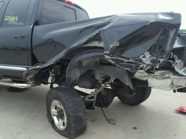 3D7KS28A78G108446 - 2008 DODGE RAM 2500 S BLACK photo 9