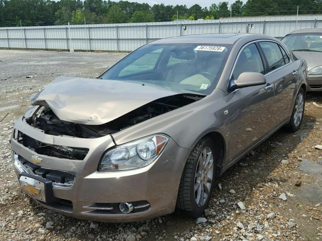 1G1ZK57788F277353 - 2008 CHEVROLET MALIBU LTZ 棕色 照片 2