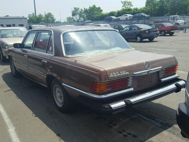 11603312092318 - 1979 MERCEDES-BENZ 550 SEL BROWN photo 3