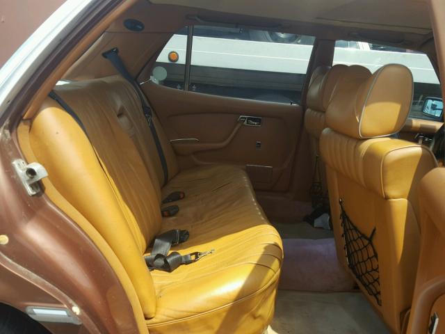 11603312092318 - 1979 MERCEDES-BENZ 550 SEL BROWN photo 6