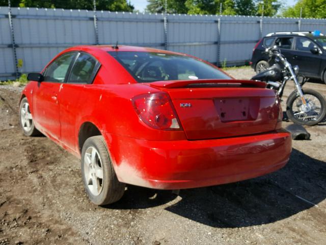 1G8AW15F46Z112174 - 2006 SATURN ION LEVEL RED photo 3