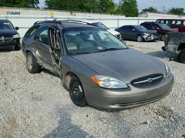 1FAHP59S32A132107 - 2002 FORD TAURUS SEL BEIGE photo 1