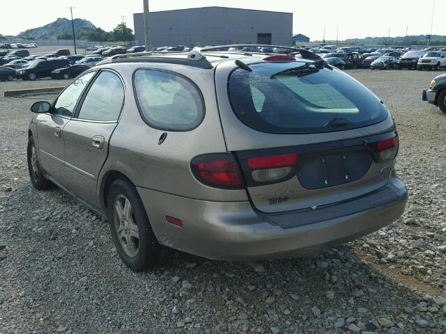 1FAHP59S32A132107 - 2002 FORD TAURUS SEL BEIGE photo 3