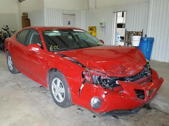 2G2WP552271190657 - 2007 PONTIAC GRAND PRIX Կարմիր լուսանկար 1