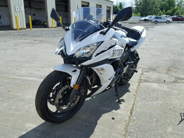 JKAEXEJ10HDA00698 - 2017 KAWASAKI EX650 J თეთრი ფოტო 2