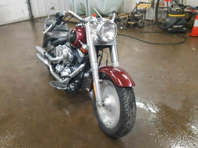 1HD1BMY1XYY027303 - 2000 HARLEY-DAVIDSON FLSTF MAROON photo 1