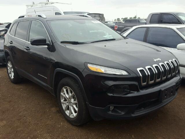 1C4PJMCS1FW755891 - 2015 JEEP CHEROKEE L BLACK photo 1