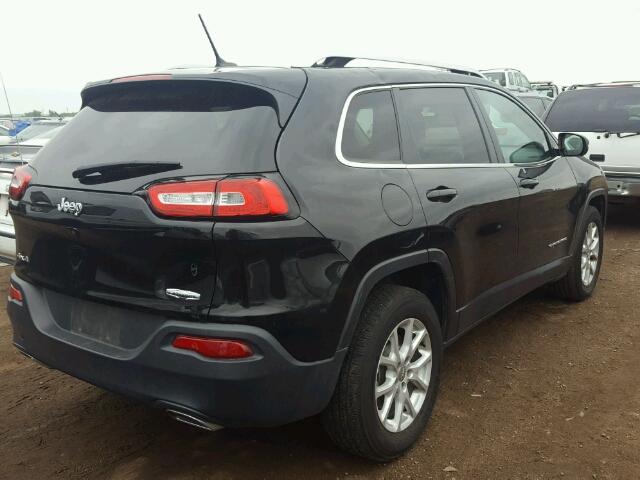 1C4PJMCS1FW755891 - 2015 JEEP CHEROKEE L BLACK photo 4