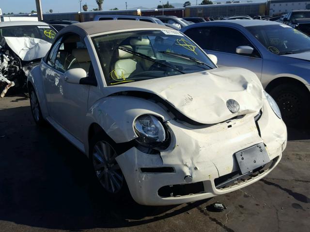 3VWRF31Y68M403840 - 2008 VOLKSWAGEN NEW BEETLE 奶油色 照片 1