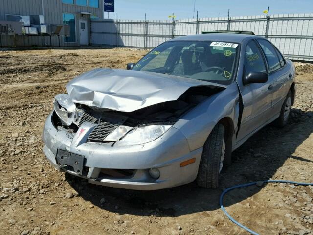 3G2JB52FX3S181428 - 2003 PONTIAC SUNFIRE SL SILVER photo 2