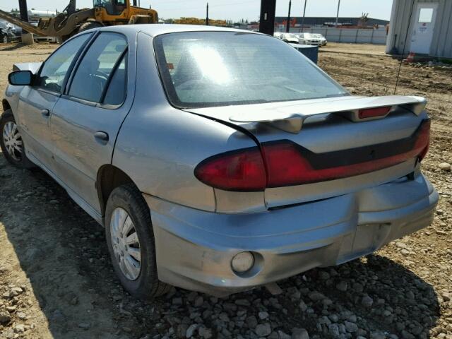 3G2JB52FX3S181428 - 2003 PONTIAC SUNFIRE SL SILVER photo 3