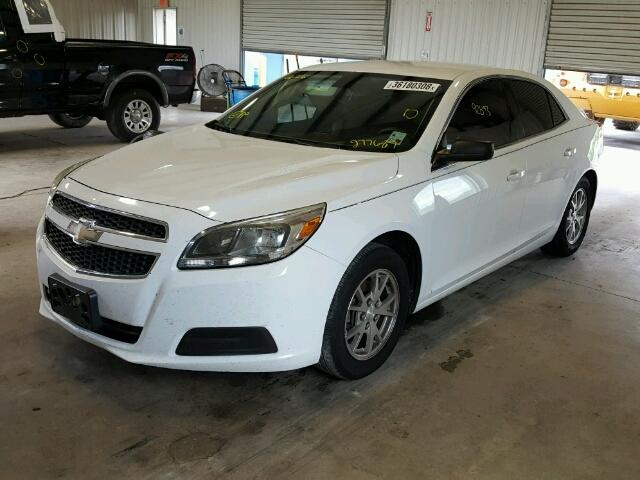 1G11A5SA8DF277687 - 2013 CHEVROLET MALIBU LS 白色 照片 2