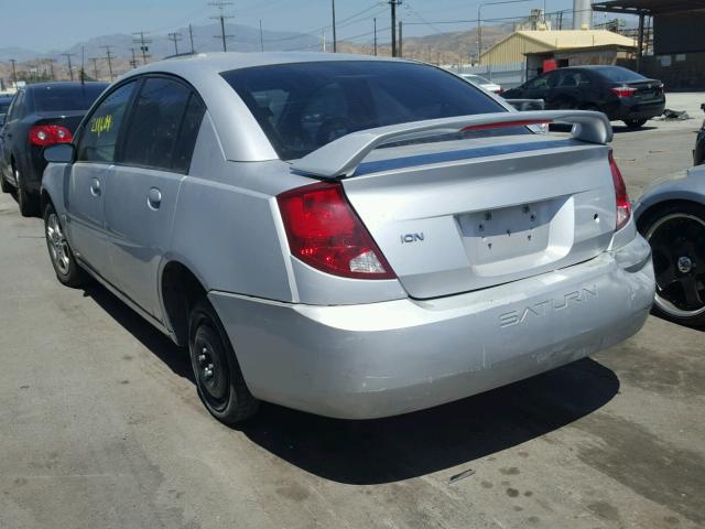 1G8AJ52F05Z103268 - 2005 SATURN ION LEVEL SILVER photo 3