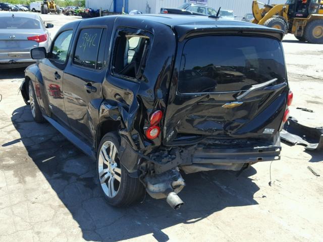 3GNCA63X79S500174 - 2009 CHEVROLET HHR SS 黑色 照片 3