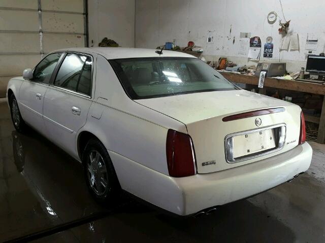 1G6KD54Y65U195616 - 2005 CADILLAC DEVILLE WHITE photo 3