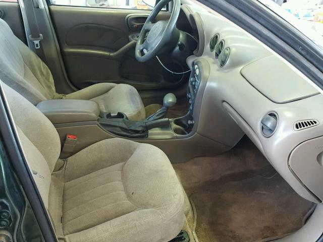 1G2NF52E5YM741912 - 2000 PONTIAC GRAND AM S Yaşıl foto 5