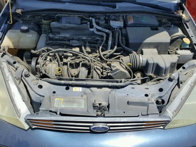 1FAHP34Z93W324936 - 2003 FORD FOCUS SE C BLUE photo 7