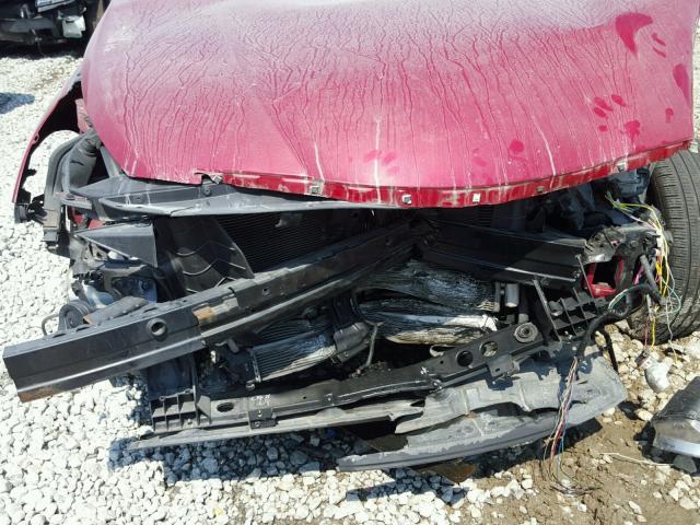 KMHEC4A44CA031011 - 2012 HYUNDAI SONATA HYB RED photo 9