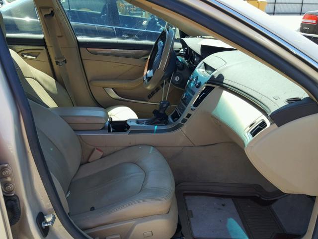1G6DF577780174064 - 2008 CADILLAC CTS TAN photo 5