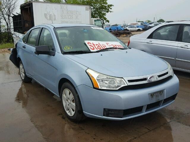 1FAHP34N49W113472 - 2009 FORD FOCUS TURQUOISE photo 1