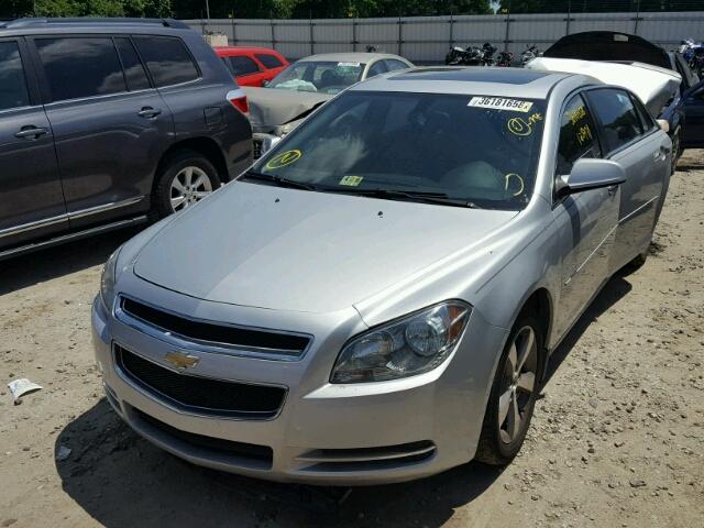 1G1ZC5E00CF119133 - 2012 CHEVROLET MALIBU 1LT 银色 照片 2