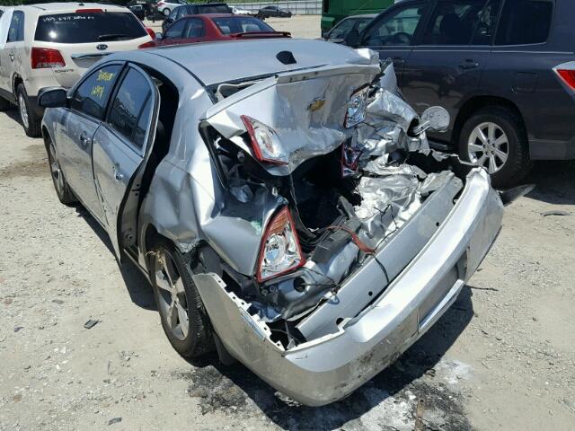 1G1ZC5E00CF119133 - 2012 CHEVROLET MALIBU 1LT 银色 照片 3