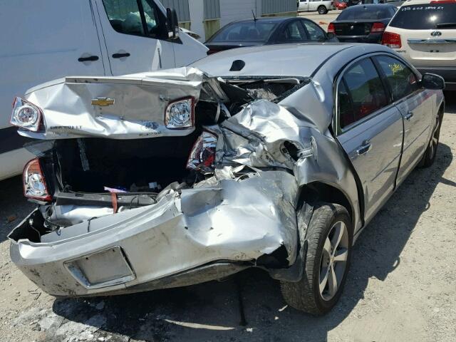 1G1ZC5E00CF119133 - 2012 CHEVROLET MALIBU 1LT 银色 照片 4