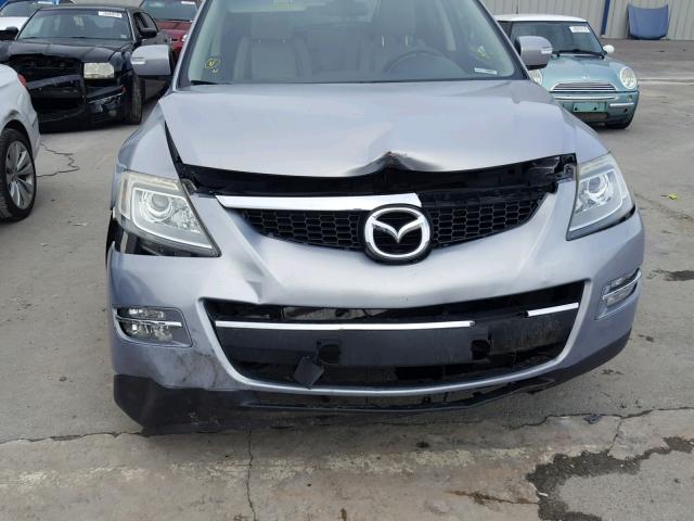 JM3TB28A380129384 - 2008 MAZDA CX-9 SILVER photo 9