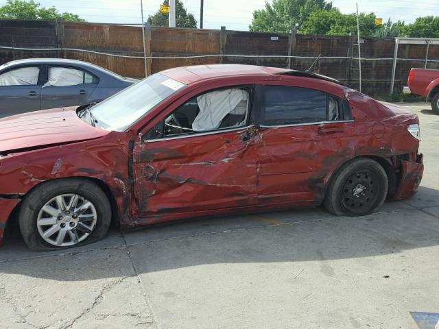 1C3LC46R17N535020 - 2007 CHRYSLER SEBRING RED photo 10