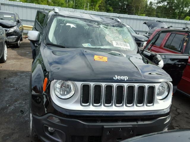 ZACCJBDTXGPD03091 - 2016 JEEP RENEGADE L BLACK photo 9